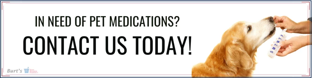 Contact Us Today for Compounded Pain Medication for Pets - Burt's Pharmacy and Compounding Lab